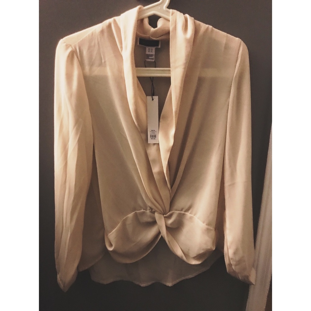 Taupe/beige blouse